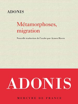 cover image of Métamorphoses, migration